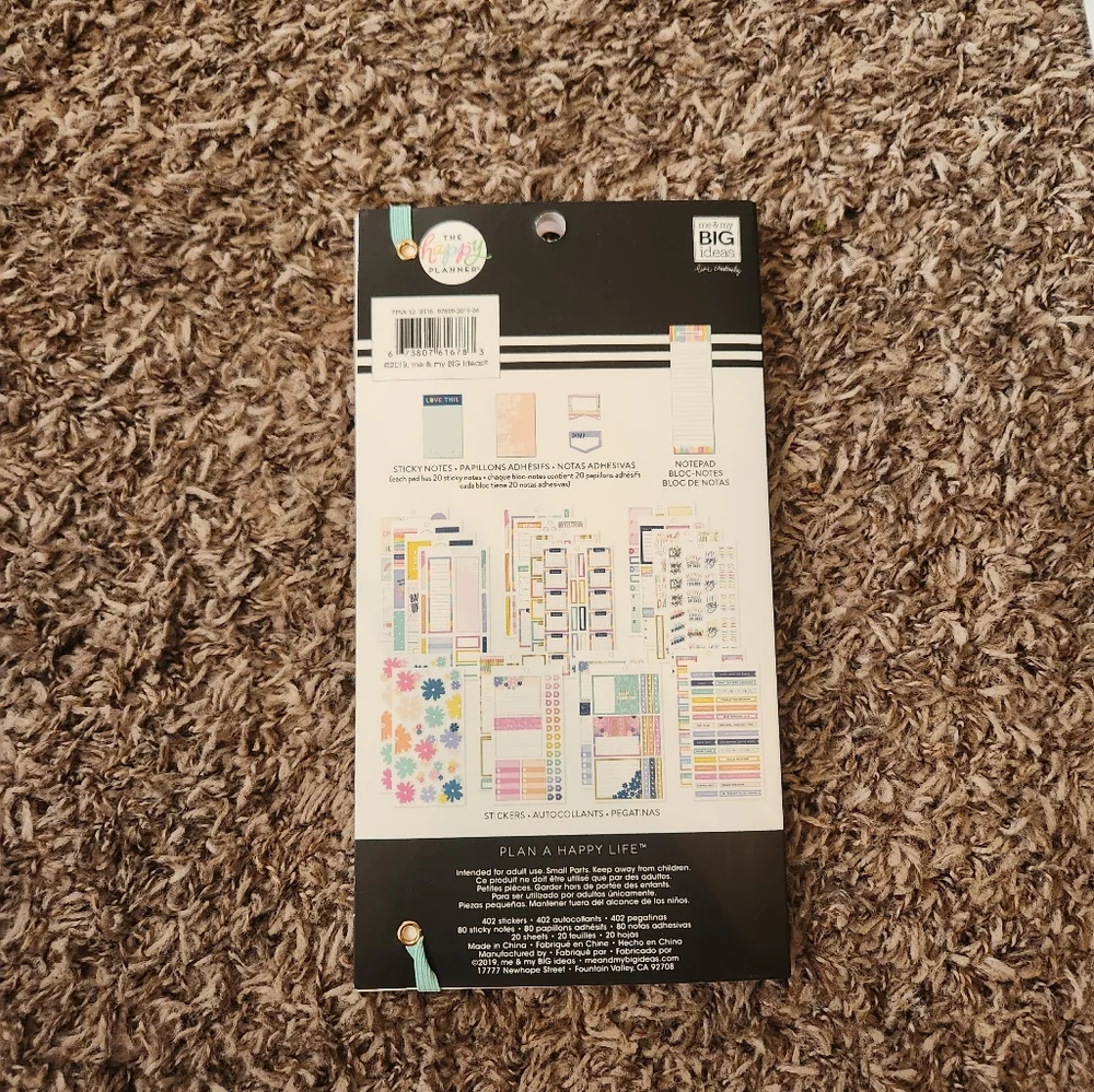 The Happy Planner Sticker Sheet NEW IN PACKAGING